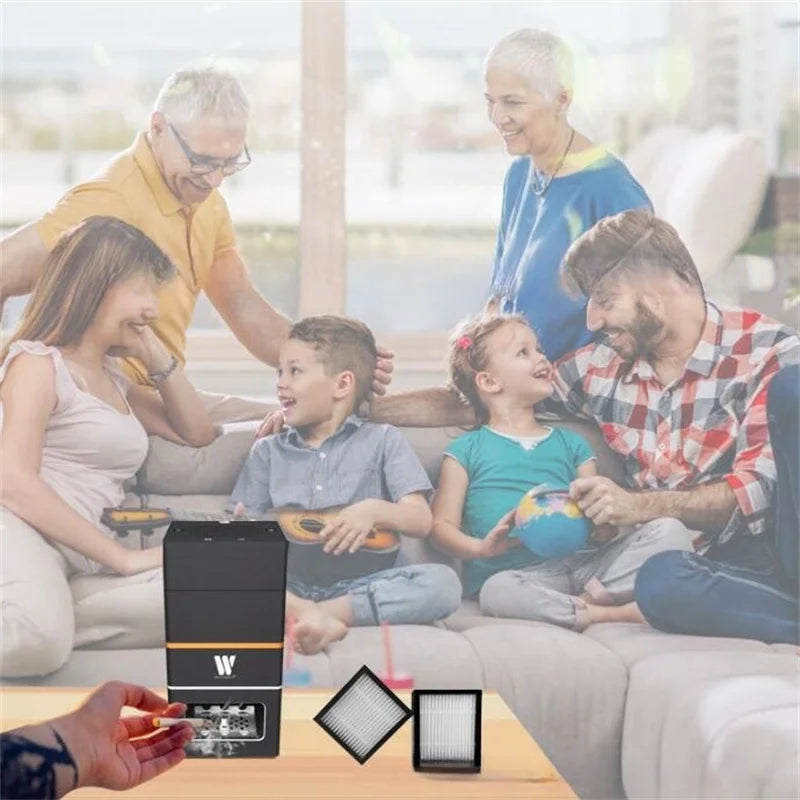 Smart Anti Smell Ash Trays Cupel Smoker Buddy Ashtrays Cup Posscenere Holder Smoking Accessories Creative Air Purifier Home Car