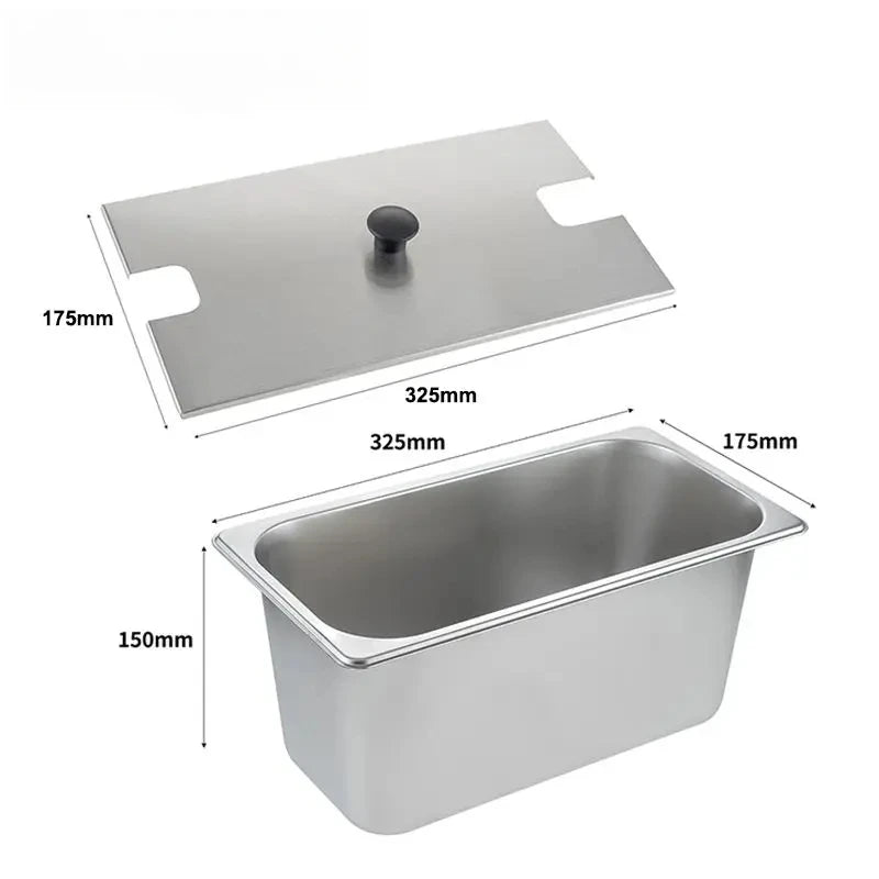 4L Electric Deep Fryers Oil Oven Adjustable Thermostat Fried Chicken Grill French Fries Frying Machine Heating Cooker 2000W