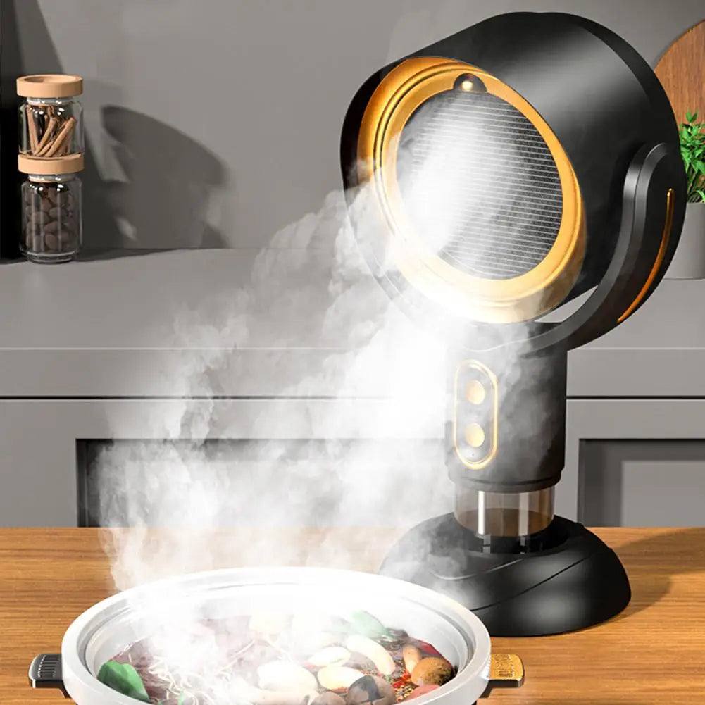 Portable Exhaust Hood Desktop Range Hood 2 Speed USB Powered Portable Kitchen Exhaust Fan Barbecue Large Suction Cooker Hood