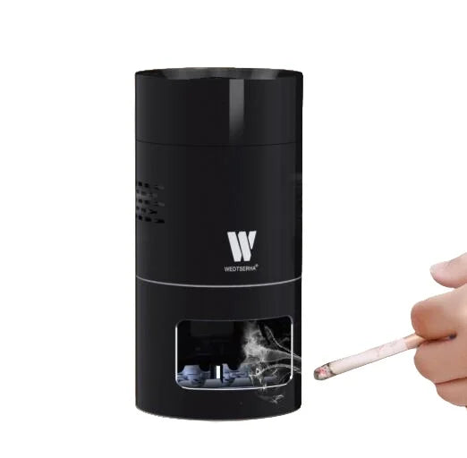 Smart Anti Smell Ash Trays Cupel Smoker Buddy Ashtrays Cup Posscenere Holder Smoking Accessories Creative Air Purifier Home Car