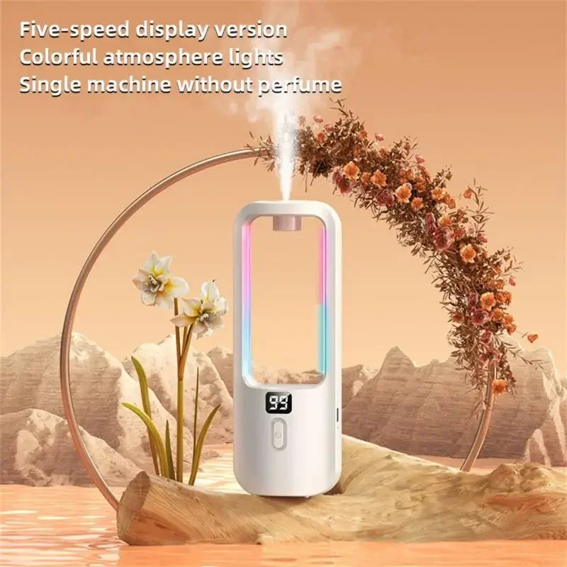 Aroma Diffuser Humidifier 5 GearFragrance Essential Oil Aromatherapy Machine Air Freshener Hotel Bedroom Toilet Deodorization