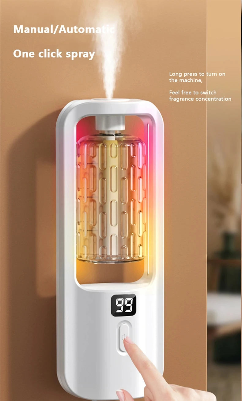 Aroma Diffuser Humidifier 5 GearFragrance Essential Oil Aromatherapy Machine Air Freshener Hotel Bedroom Toilet Deodorization