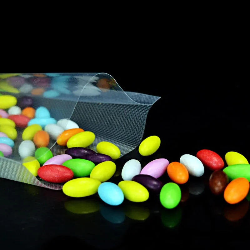 Food Vacuum Sealer Bags 100pcs for Kitchen Sous Vide Food Saver Storage Bag BPA-Free Vacuum Package Bags Kitchen Tool