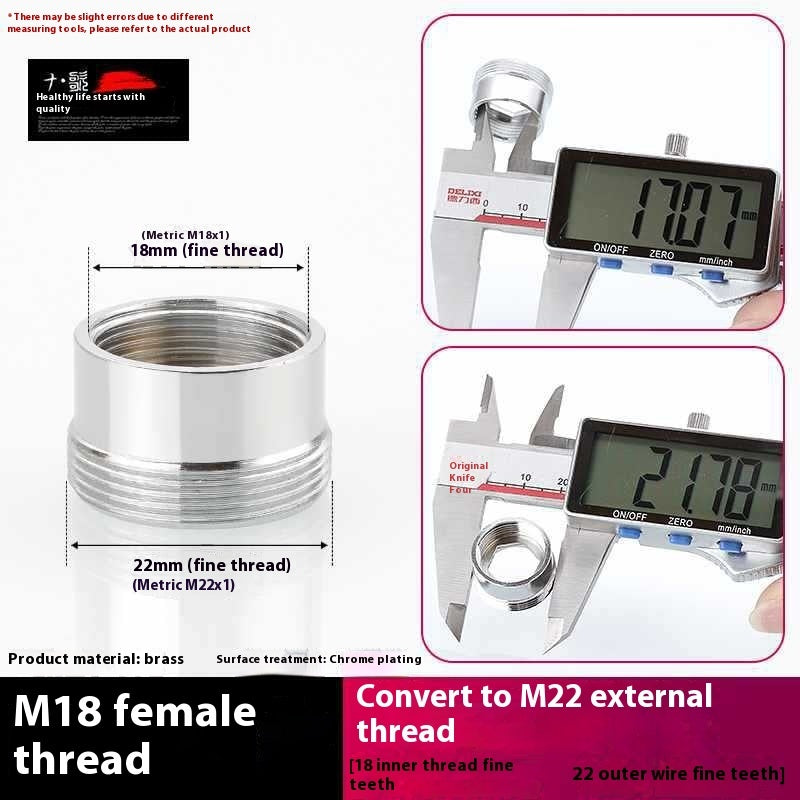 Minimally Designed Kitchen Faucet Adapter Accessories