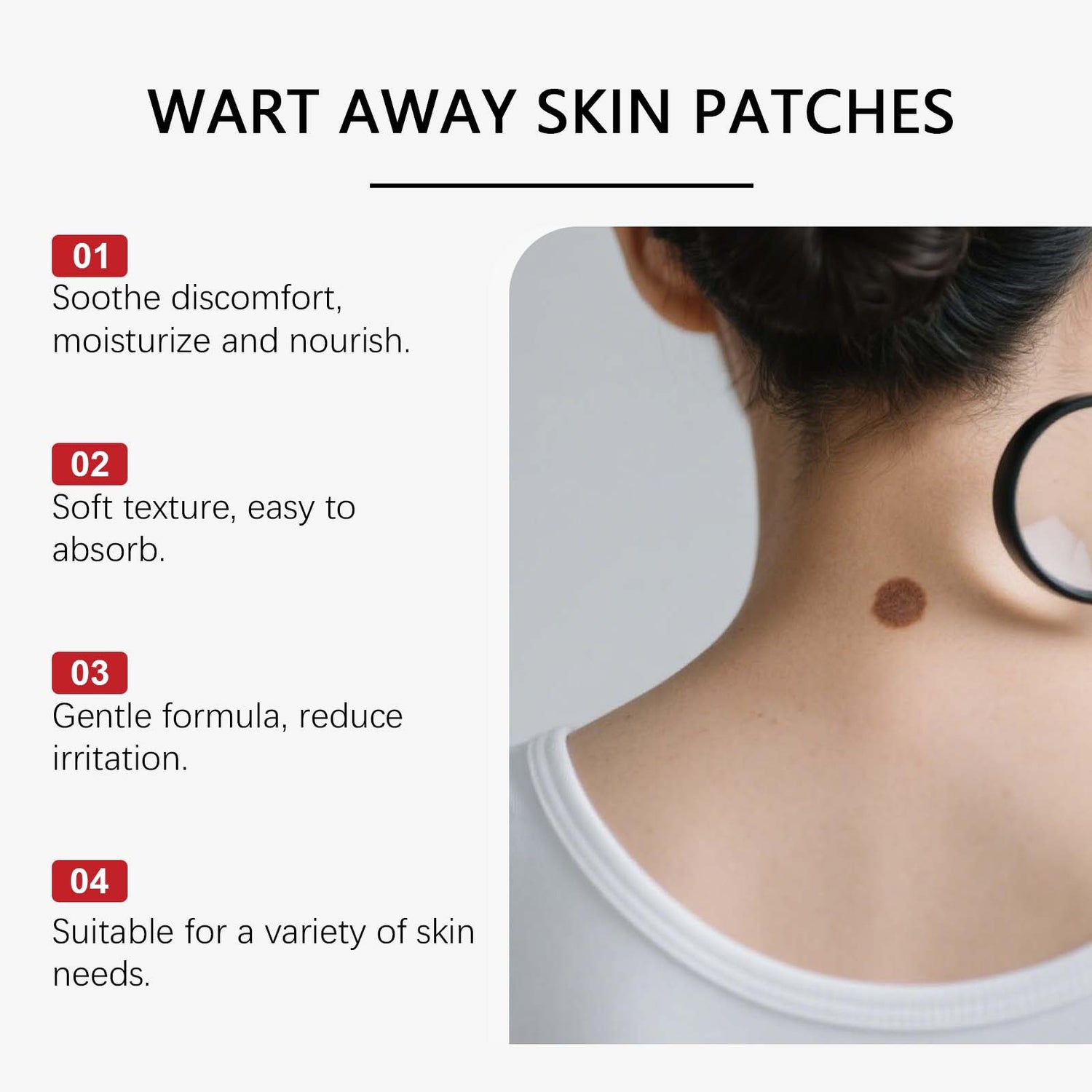 Skin Smooth Patch Local Skin Gentle Cleansing Moisturizing