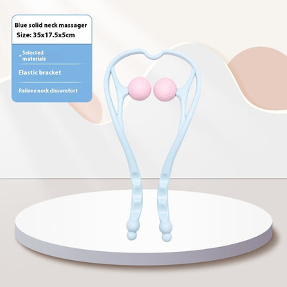 Double Ball Manual Neck Massager Shoulder Neck