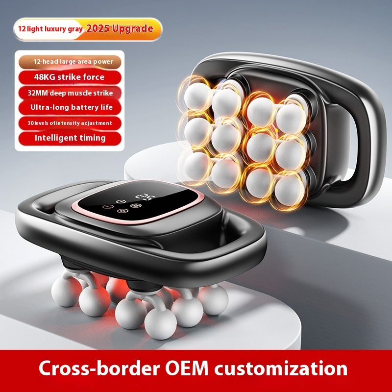 12-head Massage Gun Multifunctional Massage Instrument