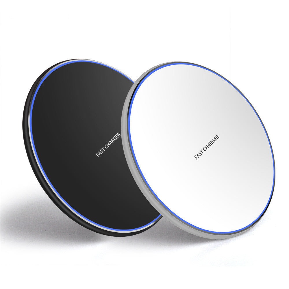 Metal QI Wireless Charger 10W Ultra-thin Wireless Charger Suitable For Cross-border QI Mobile Phone Products