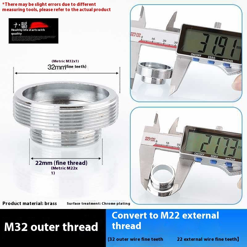 Minimally Designed Kitchen Faucet Adapter Accessories