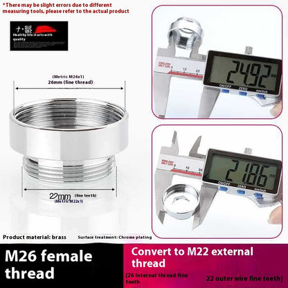 Minimally Designed Kitchen Faucet Adapter Accessories