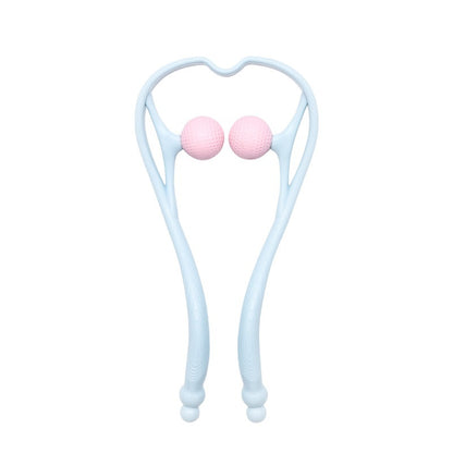 Double Ball Manual Neck Massager Shoulder Neck
