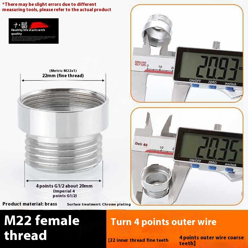 Minimally Designed Kitchen Faucet Adapter Accessories