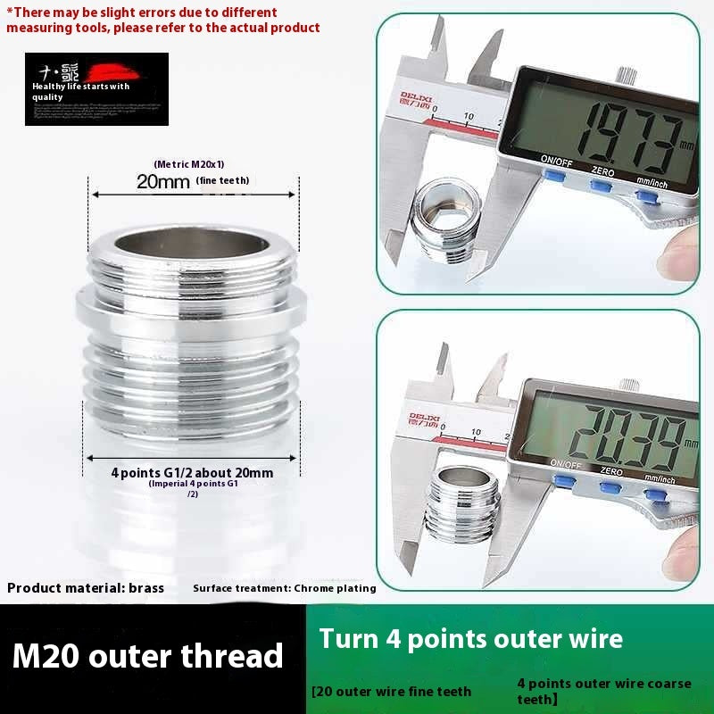 Minimally Designed Kitchen Faucet Adapter Accessories