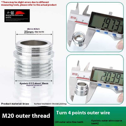 Minimally Designed Kitchen Faucet Adapter Accessories