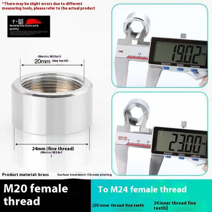 Minimally Designed Kitchen Faucet Adapter Accessories