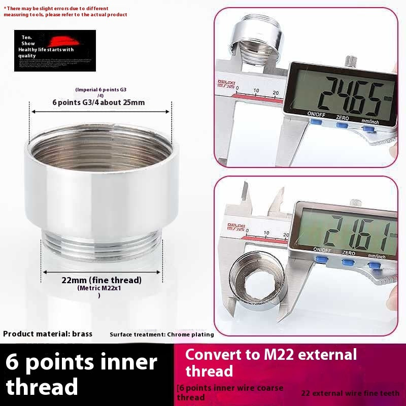 Minimally Designed Kitchen Faucet Adapter Accessories