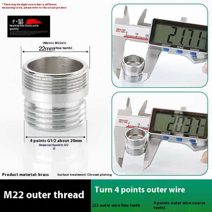 Minimally Designed Kitchen Faucet Adapter Accessories