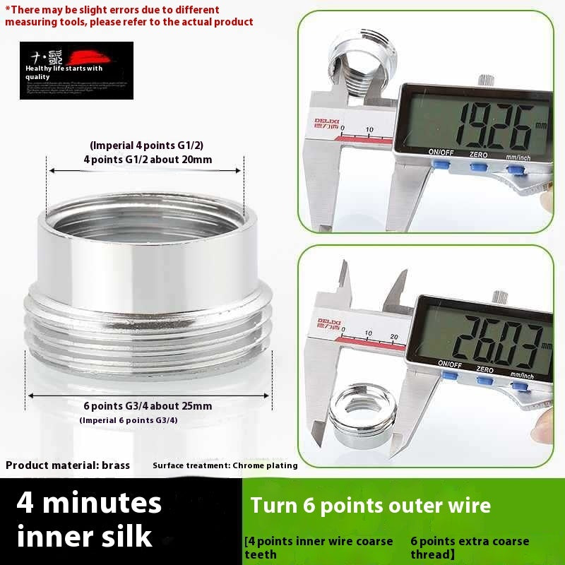 Minimally Designed Kitchen Faucet Adapter Accessories