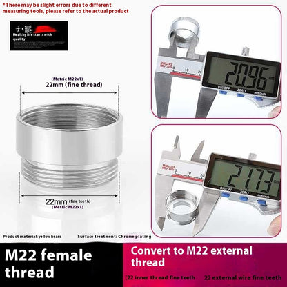 Minimally Designed Kitchen Faucet Adapter Accessories