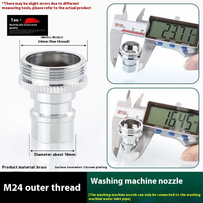 Minimally Designed Kitchen Faucet Adapter Accessories