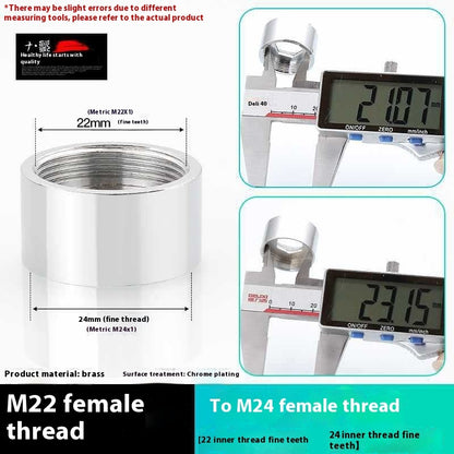 Minimally Designed Kitchen Faucet Adapter Accessories