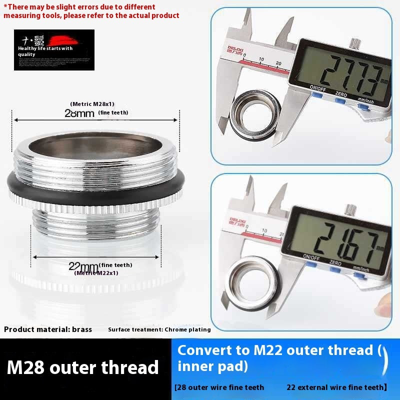 Minimally Designed Kitchen Faucet Adapter Accessories