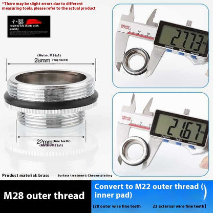 Minimally Designed Kitchen Faucet Adapter Accessories