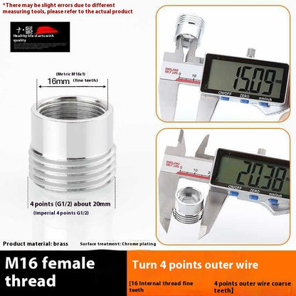 Minimally Designed Kitchen Faucet Adapter Accessories