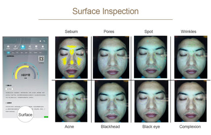 2025 Professional 3D Magic Mirror Skin Analyzer: Advanced Monitor, Detector &amp; Camera for Facial Machines, Perfect for Salon Skin