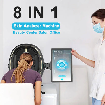 2025 Professional 3D Magic Mirror Skin Analyzer: Advanced Monitor, Detector &amp; Camera for Facial Machines, Perfect for Salon Skin