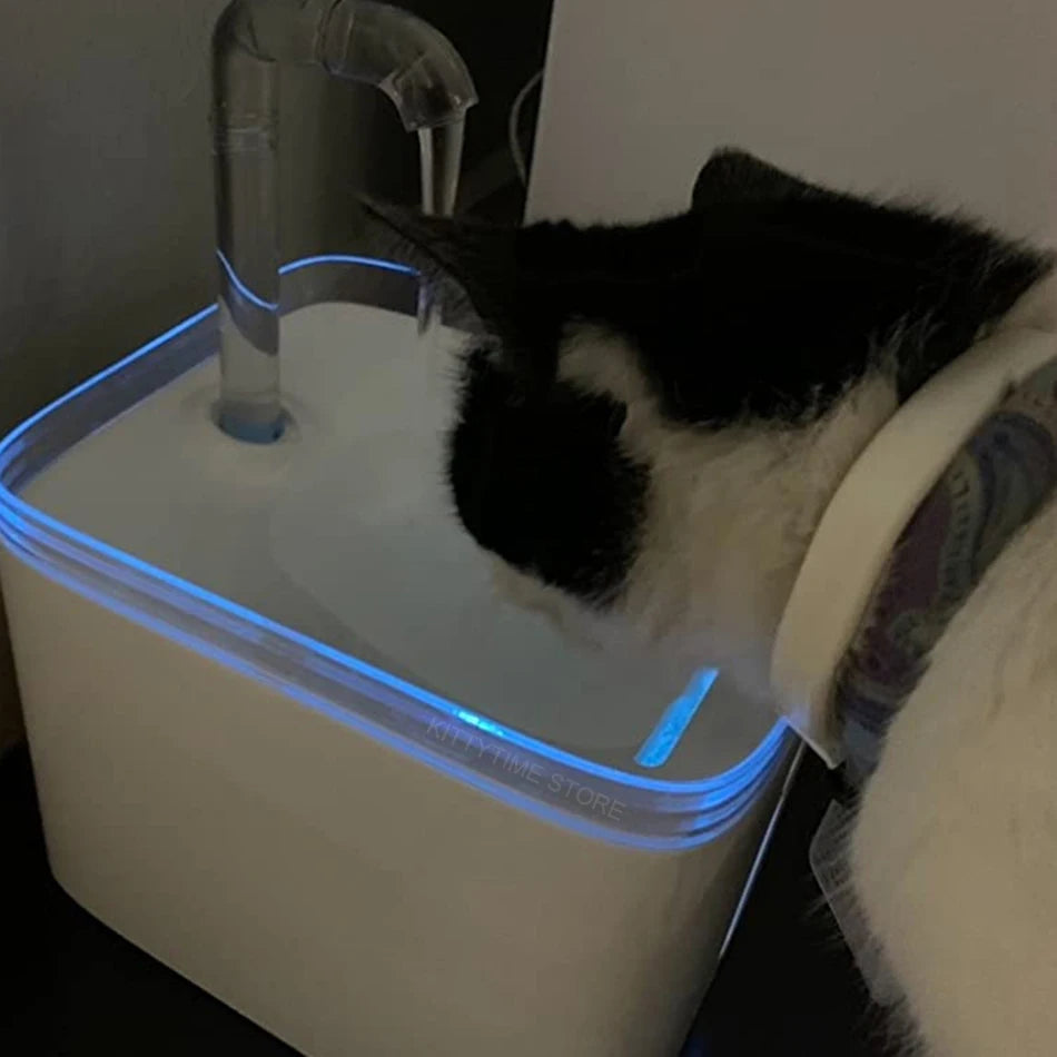 Water Pump Cats Dog Drinking Fountain Bowl Brushless Submersible pump Auto Drinker Accessories For Xiaomi Cat Drink Pump LED