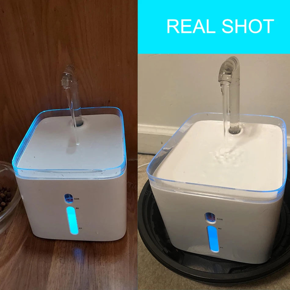 Water Pump Cats Dog Drinking Fountain Bowl Brushless Submersible pump Auto Drinker Accessories For Xiaomi Cat Drink Pump LED