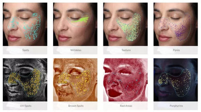 2025 Professional 3D Magic Mirror Skin Analyzer: Advanced Monitor, Detector &amp; Camera for Facial Machines, Perfect for Salon Skin