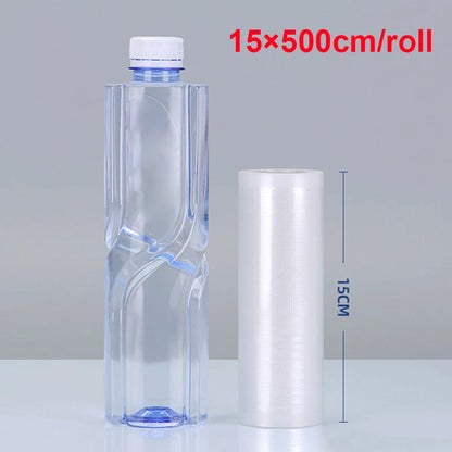 Food Vacuum Storage Packaging Bags for Vacuum Sealer Meat Fruit Vegetable Vacuum Sealer Bags Rolls 12/15/20/25/30cm 500cm/roll