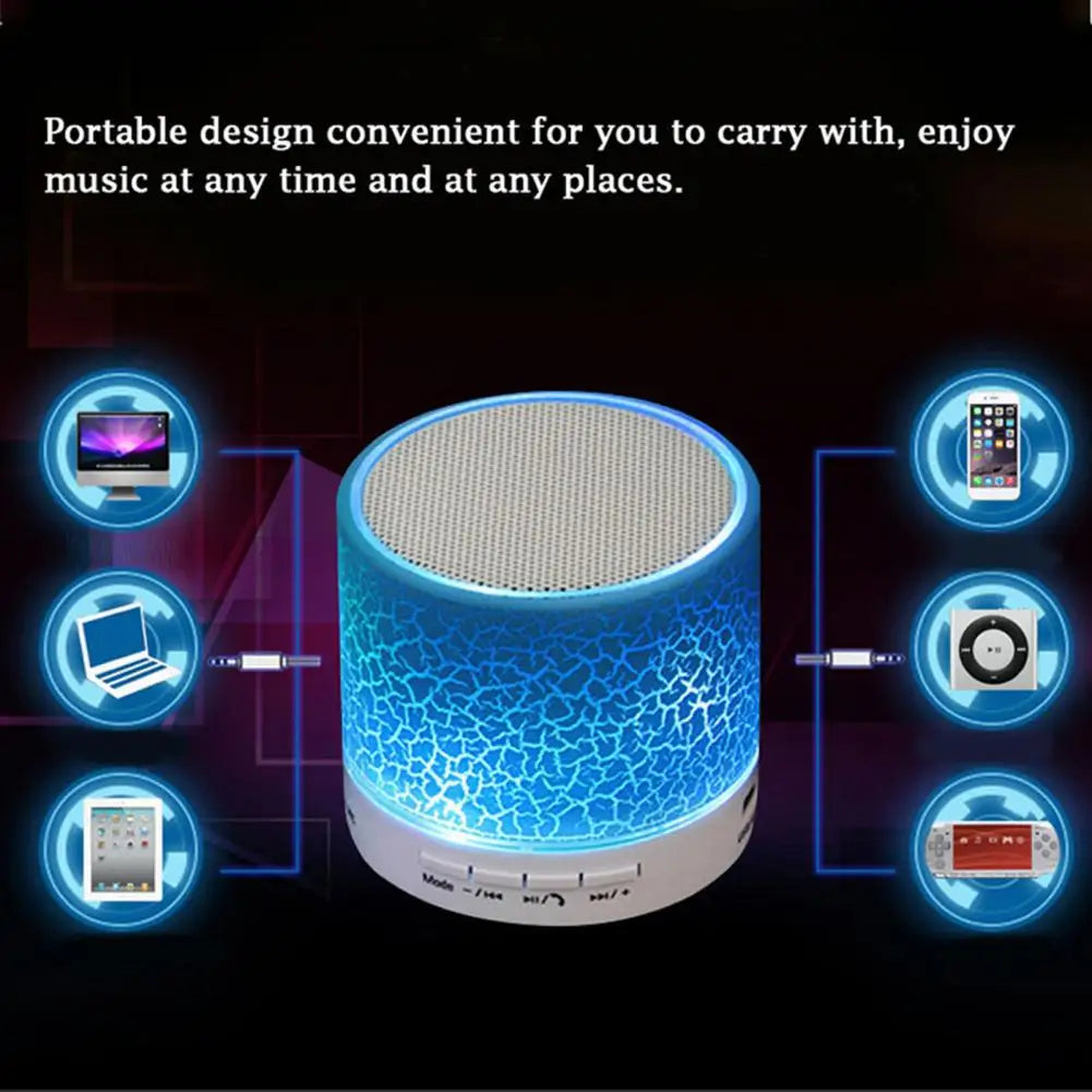 A9 Entertaining Bass Bluetooth Speaker Plastic Bluetooth Bass Speaker Wireless Bluetooth Speaker for Tablet
