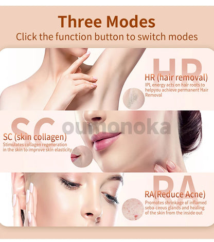 999999 Flashes IPL Laser Epilator for Women Home Use Devices Hair Removal Painless Electric Epilator Bikini Dropshipping