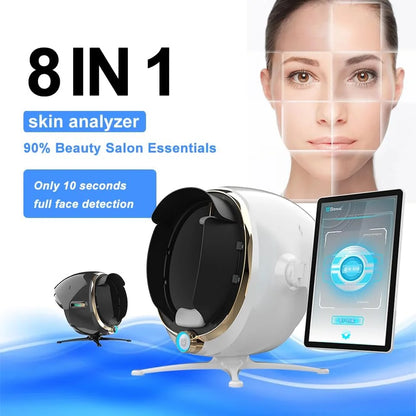 2025 Professional 3D Magic Mirror Skin Analyzer: Advanced Monitor, Detector &amp; Camera for Facial Machines, Perfect for Salon Skin