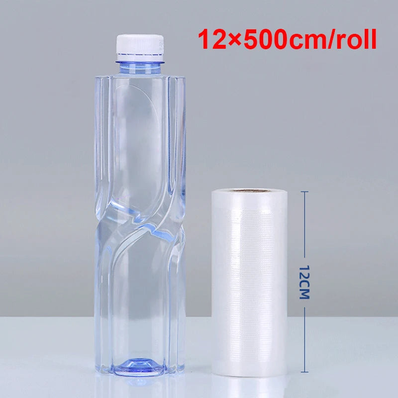 Food Vacuum Storage Packaging Bags for Vacuum Sealer Meat Fruit Vegetable Vacuum Sealer Bags Rolls 12/15/20/25/30cm 500cm/roll