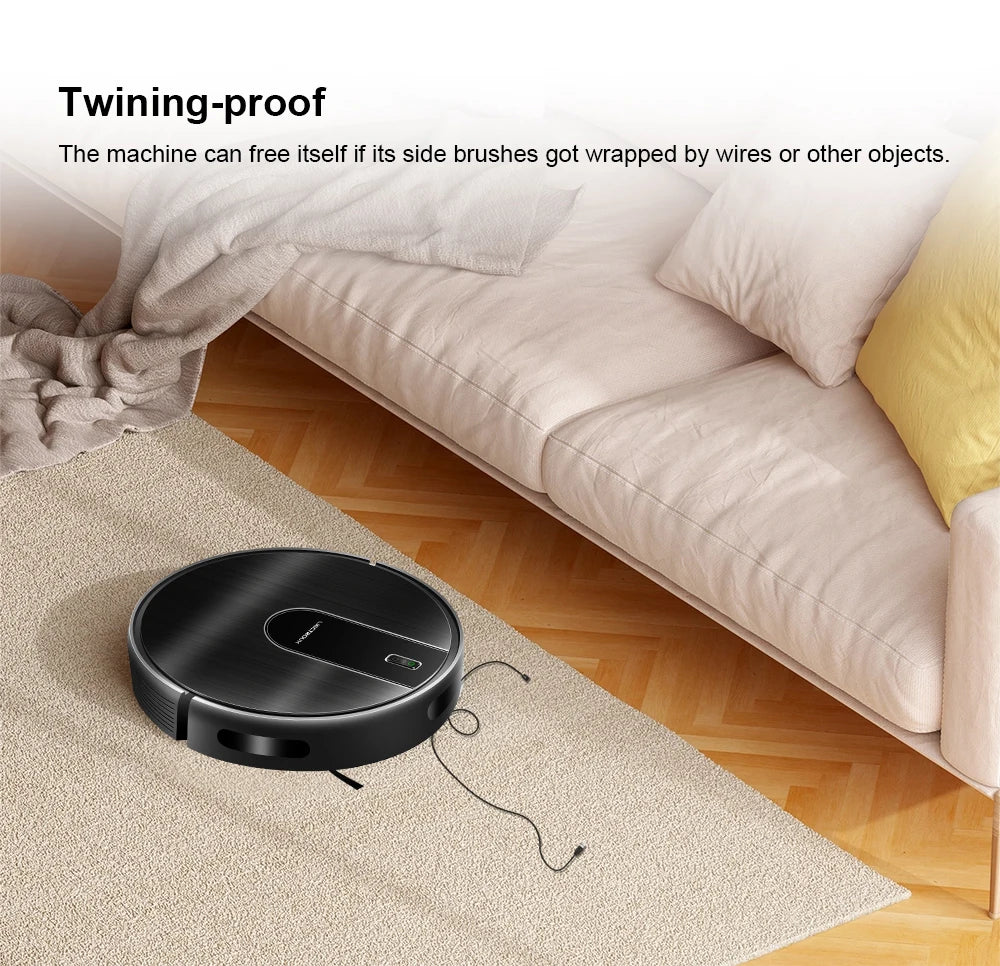   (promo code:   AEEU55 )Robot Vacuum Cleaner And Wet Mop 2-in-1 LIECTROUX N7S-U,Smart Mapping,WiFi App,4000Pa,BLDC Motor,Ideal for Pet Hair,Carpet,Floor