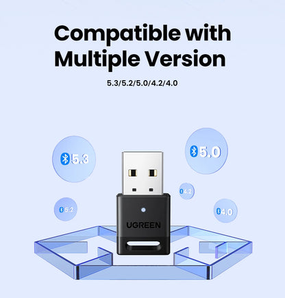 USB Bluetooth Adapter Bluetooth Dongle 5.4 Adapter for PC Bluetooth Receiver &amp; Transmitter for Bluetooth Keyboard/Mouse