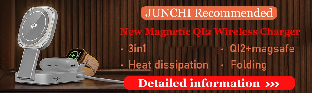 Magnetic Wireless Charger Stand 15W 2 in 1 Phone Charging Station Dock For iPhone 15 14 13 12 Pro Max AirPods Pro Fast Chargers