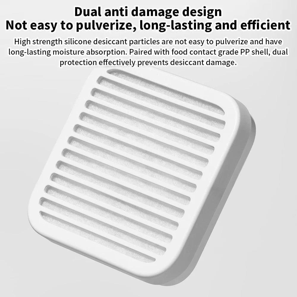 For Xiaomi Pet Feeder 2 Drying Box Moistureproof Freshness Locking Dehumidifying Desiccant For Pet Food with Mijia App