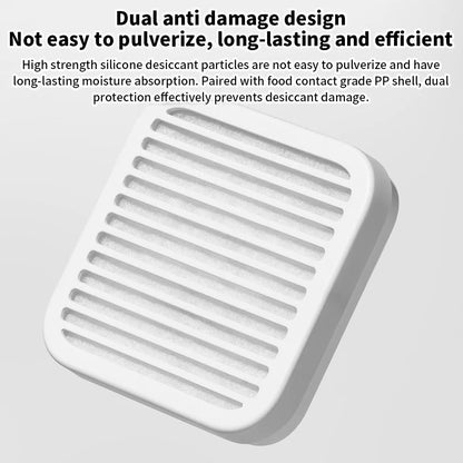 For Xiaomi Pet Feeder 2 Drying Box Moistureproof Freshness Locking Dehumidifying Desiccant For Pet Food with Mijia App