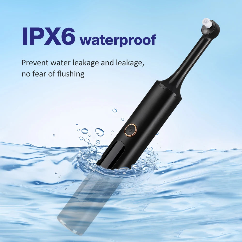 Rotatable Electric Tooth Polisher Teeth Whitening Strips Set Plaque Tartar Remover Dental Stone Cleaner Teeth Cleaning Polishing