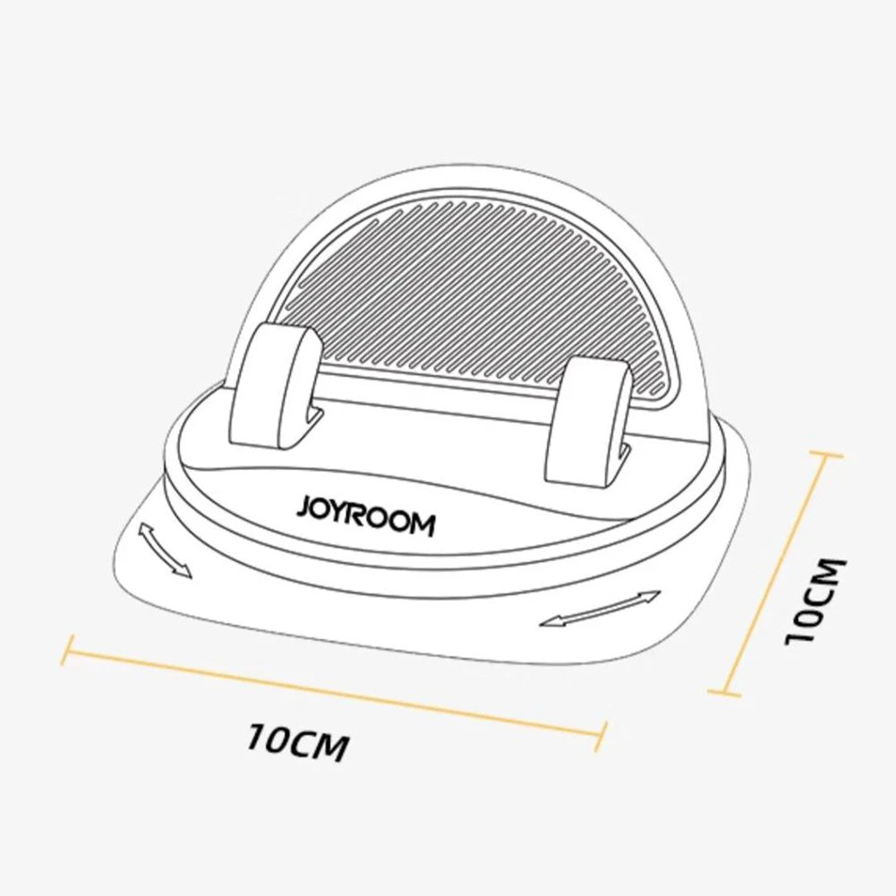Car Phone Stand Universal 360 Rotation Car Phone Stand Dashboard Phone Mount Sticking Anti Slip Bracket Cell Phone Stand Rack