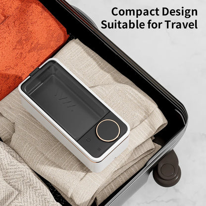 Ultrasonic 55KHZ Cleaning Machine Soundwave Technology Deep Cleaning Appliance for Glasses Dentures Jewelry Makeup Brushes