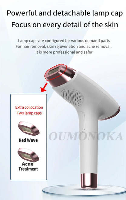 999999 Flashes IPL Laser Epilator for Women Home Use Devices Hair Removal Painless Electric Epilator Bikini Dropshipping