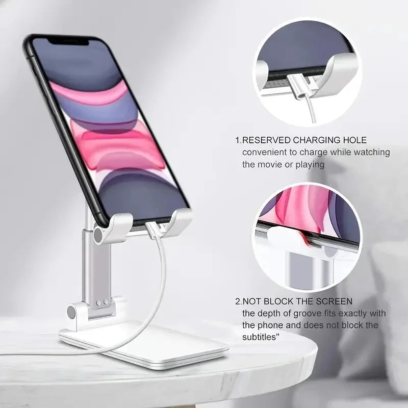 Universal Phone Stand For iPhone/iPad/Xiaomi Adjustable Desktop Holder Tablet &amp; Mobile Phone Stand Desk Organizer
