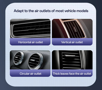 Qi2.2 25W Air-Cooling Car Magnetic Wireless Charger LED Light Phone Stand For Magsafe iPhone 17~12 Pro Max Fast Charging Station