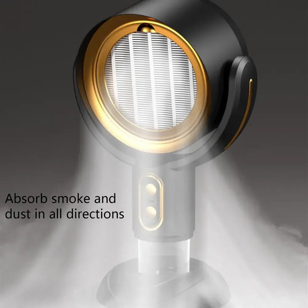 Portable Range Hood for Cooking Table Range Hood Vent Kitchen Hoods 2 Speed Exhaust Fan Retractable Negative Ion Air Purifier